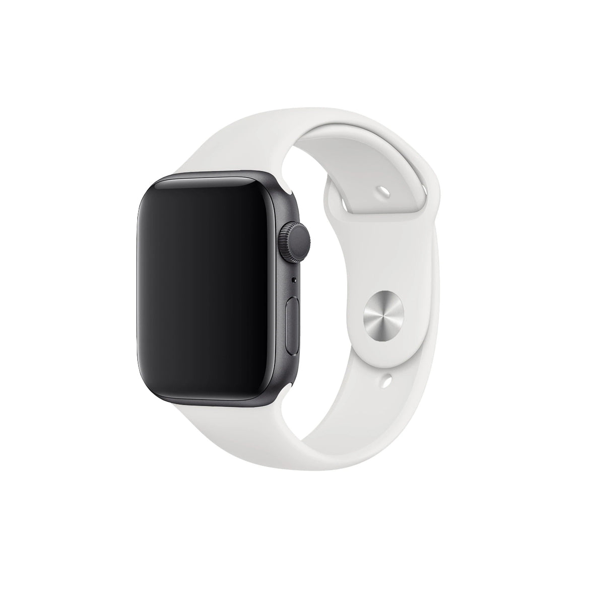 Apple Watch Uyumlu Beyaz Silikon Kordon