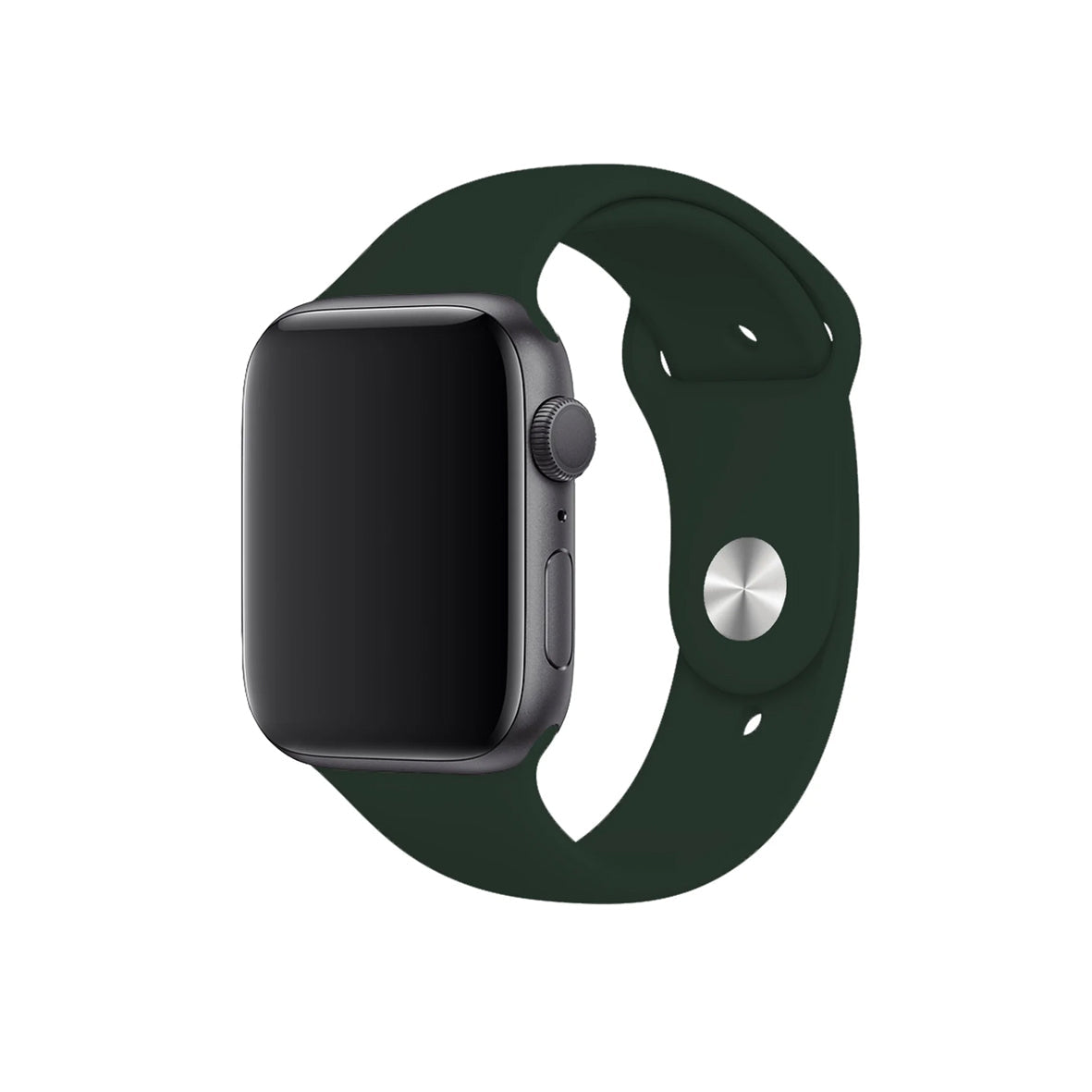 Apple Watch Uyumlu Haki Silikon Kordon